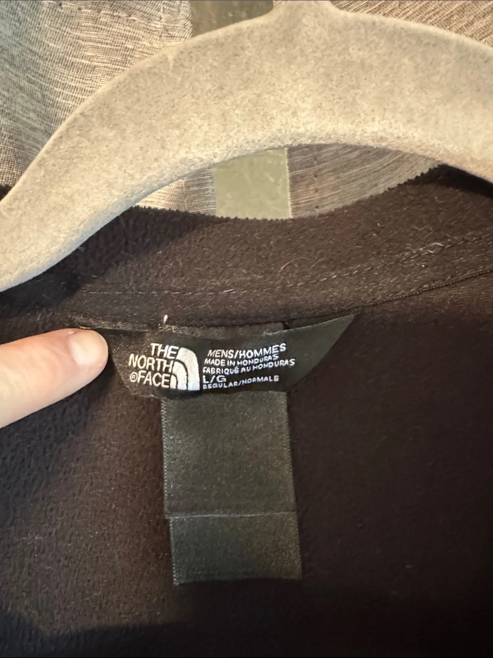 The North Face Men's Black Quarter-Zip Fleece Pullover